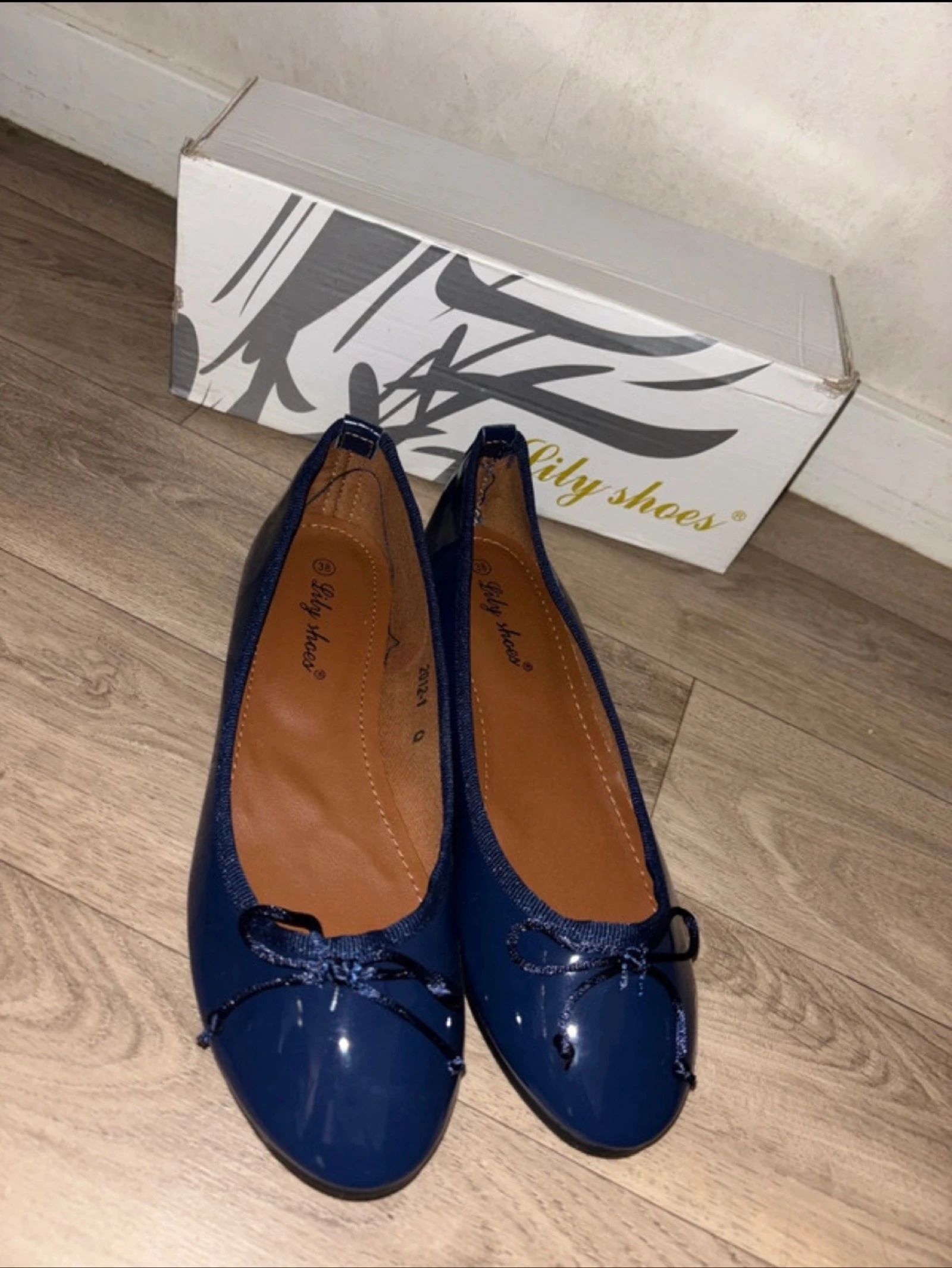 Ballerine bleu taille 38 